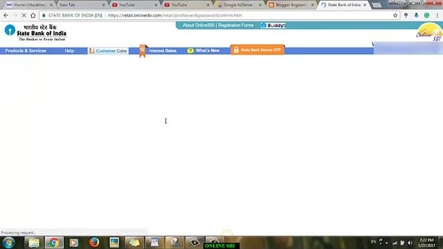 How to Add Online SBI Inter Bank Beneficiary