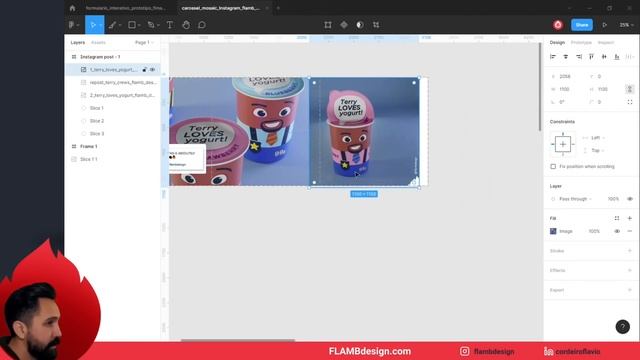Crie fácil Carrossel [Contínuo] e Mosaico - Post Instagram  no @Figma .