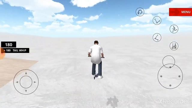 катаюсь и делаю трюки в scoot space