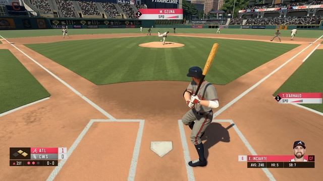 R.B.I. Baseball 20 - Braves vs White Sox - Gameplay (ПК)