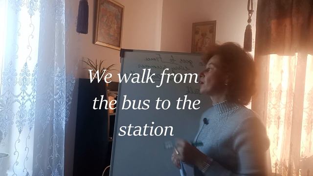 Предлоги движения.  Практика