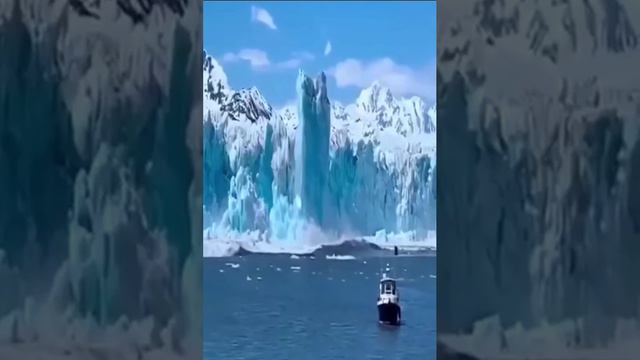 Видео попытки пробития стены Антарктиды, чтобы попасть внутрь