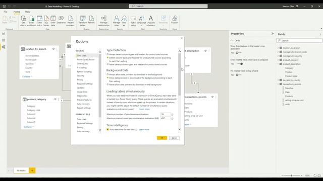 Disabling Power BI's relationship auto-detect feature