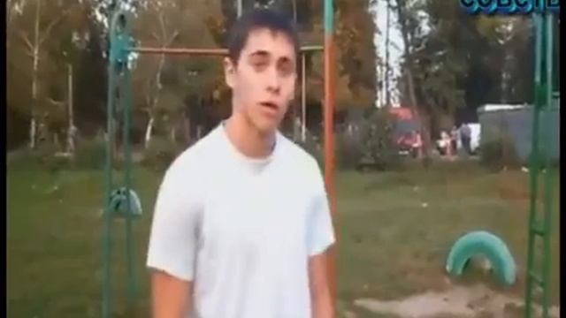 Турникмен.Белок это желток,прикол