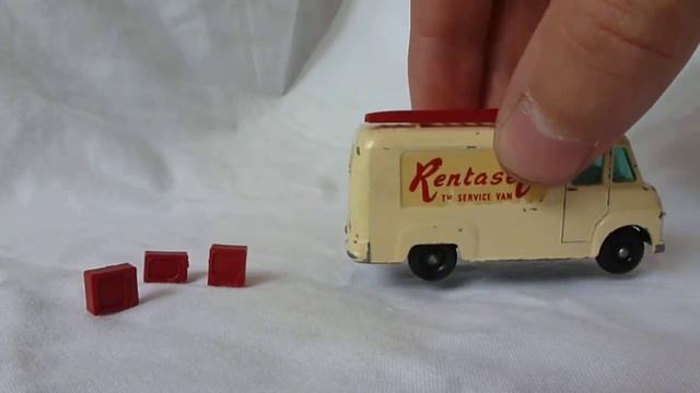 Matchbox Lesney 62b TV Rental Van viewing