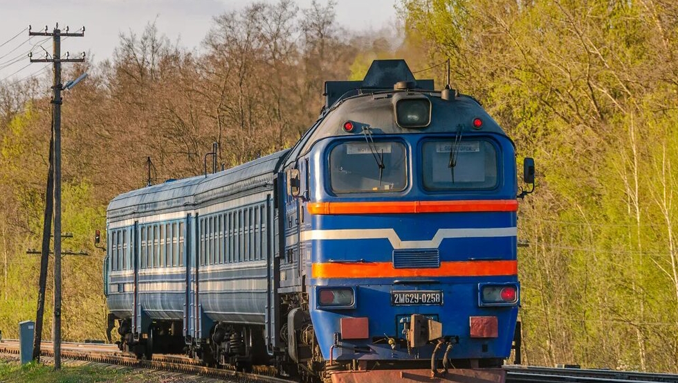 Дизель-поезд Витебск - Орша-Центральная