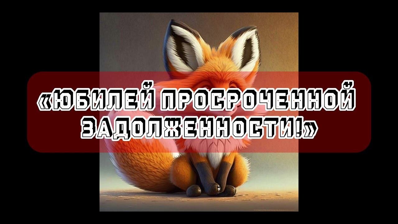 Юбилей просроченной задолженности