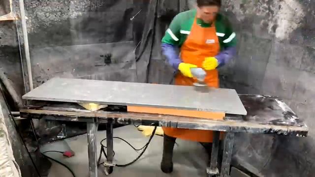 Комод из бетона