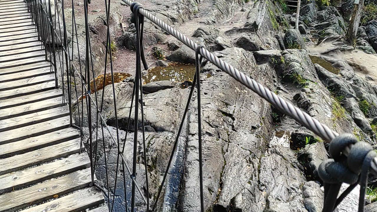 Карелия. Рускеальские водопады