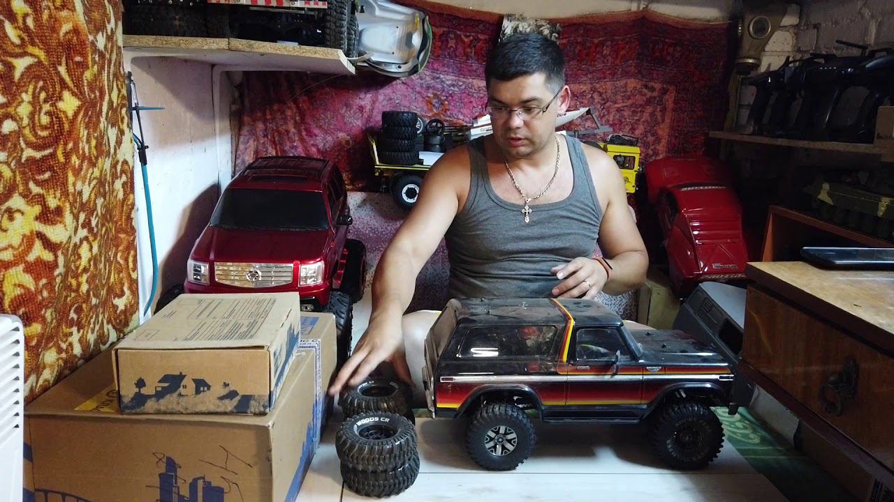 #minireview Duratrax Deep Woods CR 1.9, Ваз 2103 из СССР 1980 года, LADA, и много новых дисков