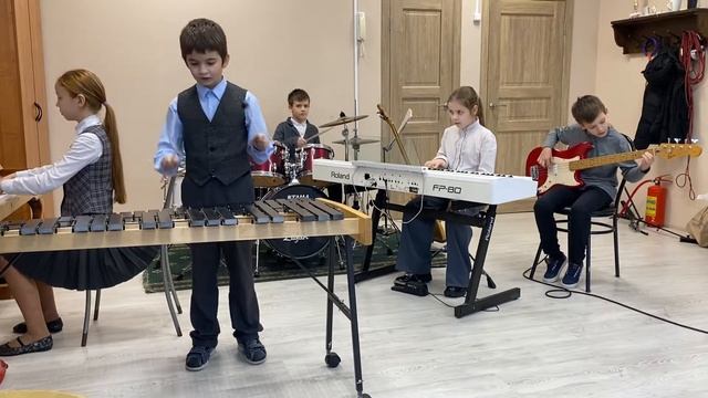 Ансамбль «Звуки джаза» дер. Нурма . Ленинградская область .