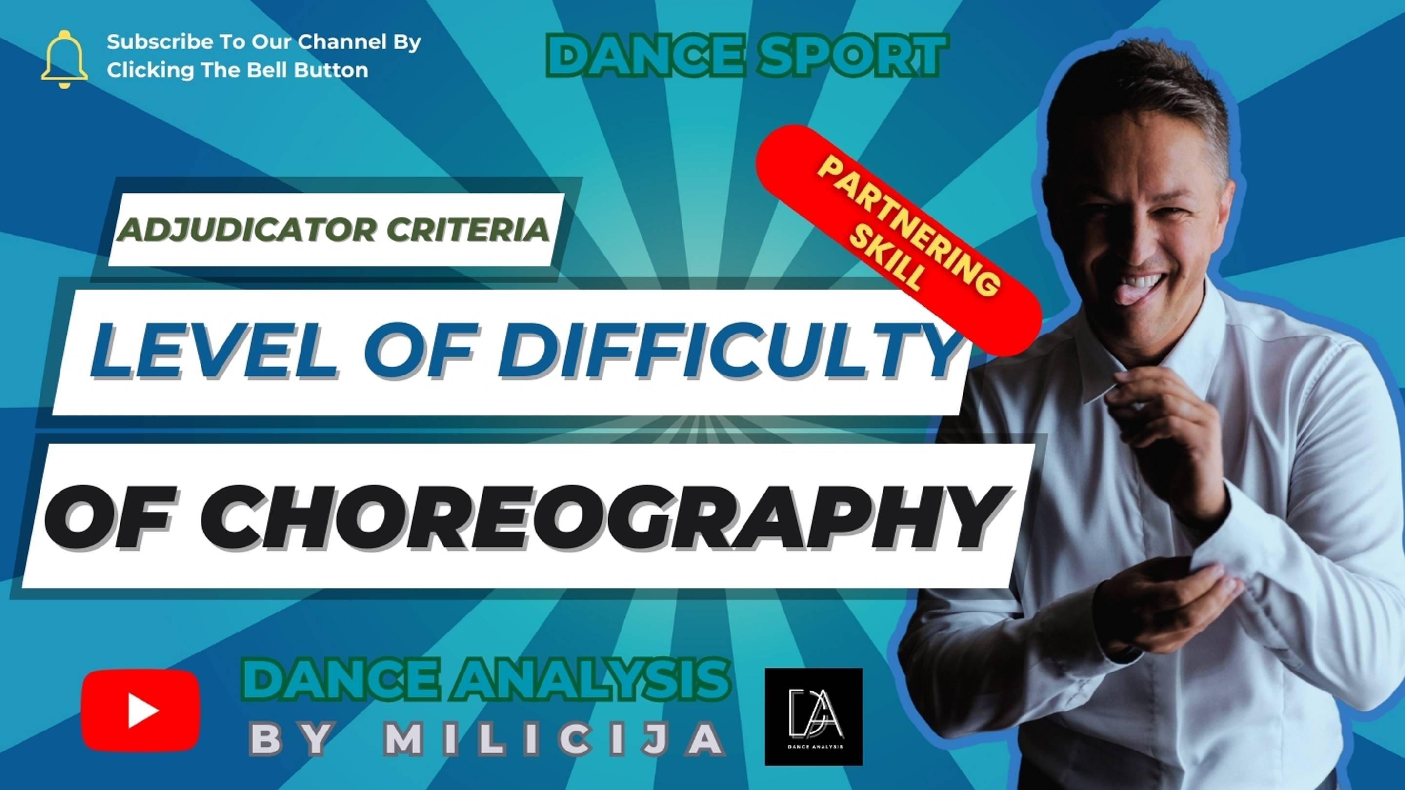 "Level of Difficulty of Choreography"  Dance Analysis by Sergej Milicija