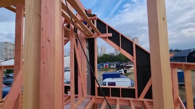 СТРОЮ КАРКАСНЫЙ ДОМ на ВЫСТАВКЕ.Часть 3