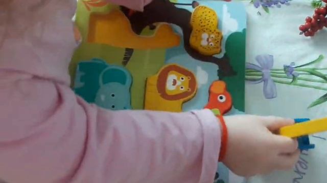 Пазл WOOD LITTLE Animal. Заказ из Швеции онлайн магазин  Babyshop