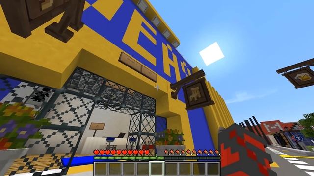 ? Майнкрафт но Я ЖИВУ Вместе с Неудачником ШКОЛЫ!