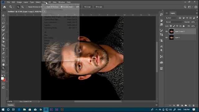 Photoshop tutorials - Oil Paint effect without using Oil Paint filter