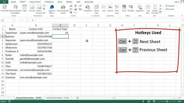 Excel - Identify Text Types with the FIND Function