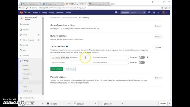 New Component (GitLab)