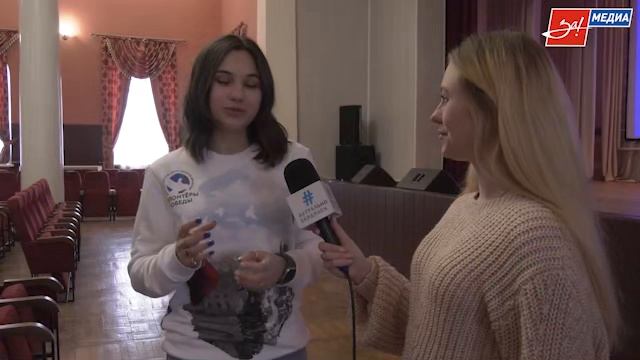 Представители волонтерских организаций рассказали о добровольчестве студентам в Бердянске