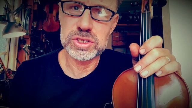 How to Straighten Violin Bridge - violin expert shows a simple safe way to straighten violin bridge
