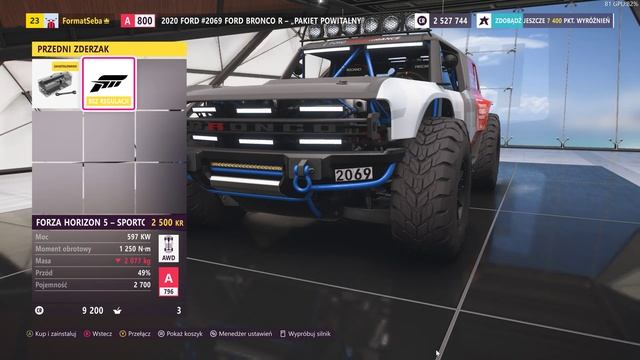 Forza Horizon 5 Odniowiony Ford Escort MK1 1967, Tuning Bronco R, Zaginione F40 Competizione #10