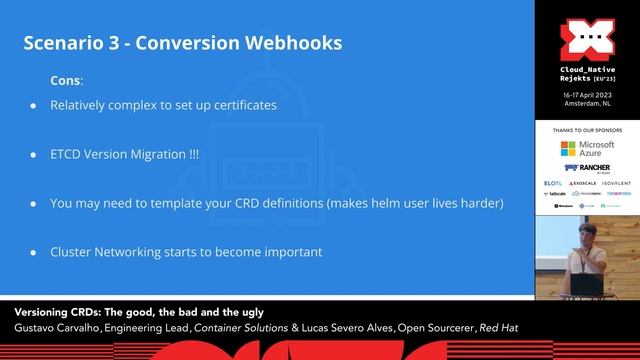 Versioning CRDs: The good, the bad and the ugly