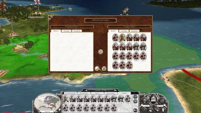 Прохождение Empire Total War Великобритания #7- Испанское побоище и поражение шведов на море.