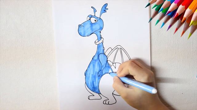 Coloring STUFFY Drawing from DOC MCSTUFFINS - Fun Sketch with #BoomToons