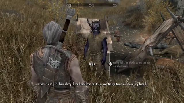 Ain't Misbehavin'. Inigo. Elder Scrolls V: Skyrim