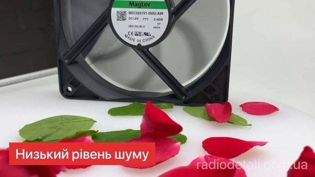 Оглядове відео вентилятора SUNON MEC0251V1-000U-A99