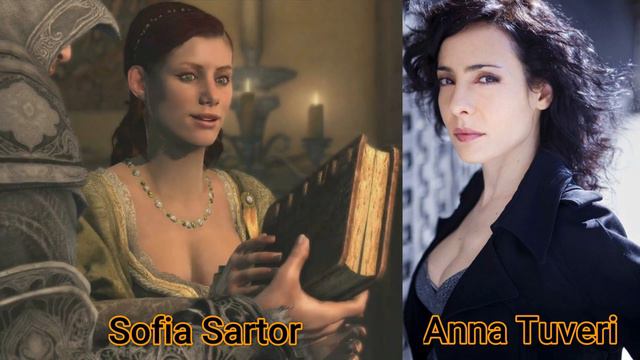 Character and Voice Actor - Assassin's Creed Revelations - Sofia Sartor - Anna Tuveri