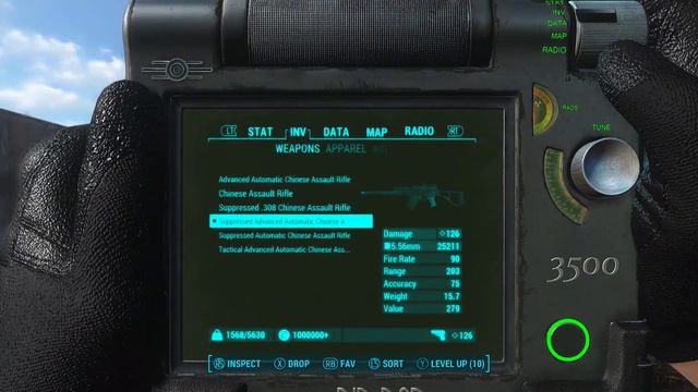 Fallout 4 Chinese Assault Rifle Mod