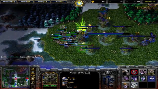 Warcraft 3 Survival Chaos 3.9: Bad plays