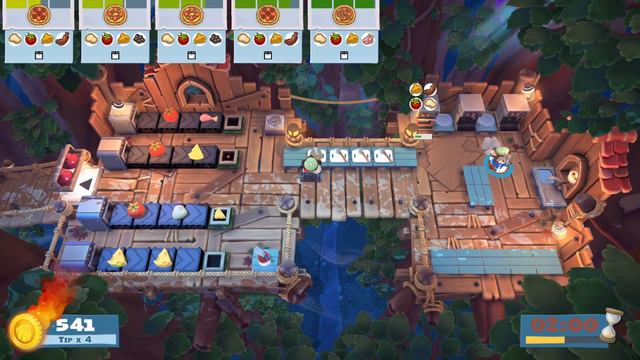 Overcooked 2: Campfire Cook Off. 3-2. 4 Stars