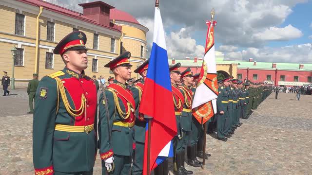 В Санкт-Петербурге прошел юбилейный выпуск лейтенантов Военного института физкультуры