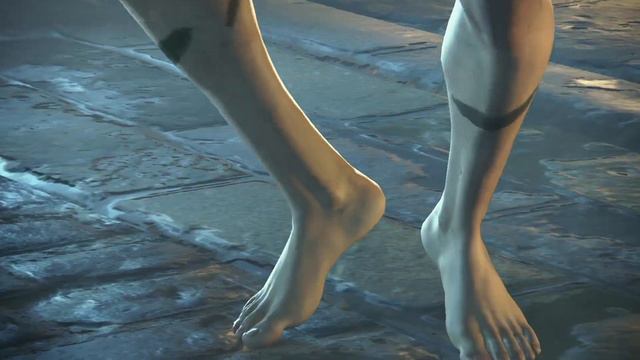 SF6: Cammy Classic Barefoot Training Cutscene