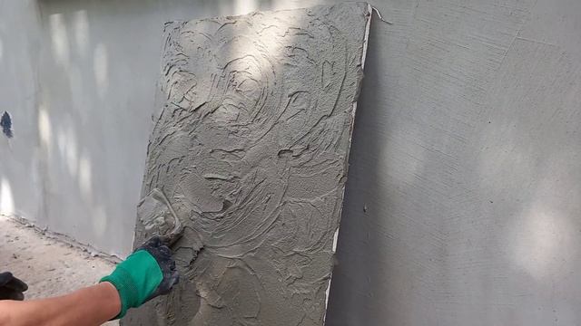 Простой способ штукатурки
