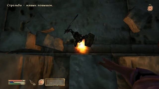 Oblivion - СЕКРЕТЫ Эбонитовая броня на 1 уровне The Elder Scrolls IV: ОБЛИВИОН