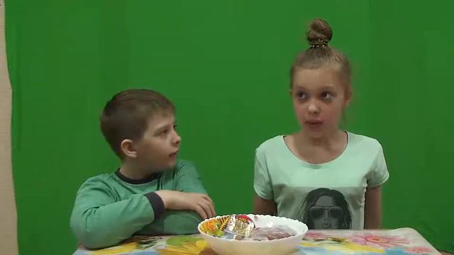 Наш первый челлендж/Кислый лимон и сладкие мармеладки