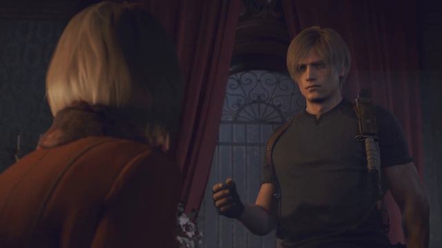 Leon and Ashley reunited - Resident Evil 4 REMAKE (Japanese Voice)