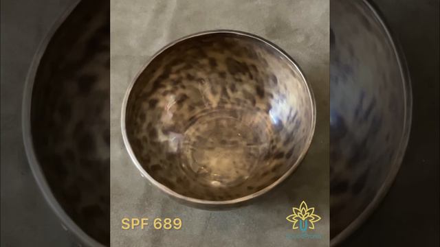 SPF 689 Тибетская Поющая Чаша «Full Moon(Тигровый глаз)»
