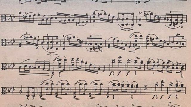 R.Kreutzer, Nr 35, 📕violin & viola etude, ( a little slower ). Barbara Weinstein, viola.