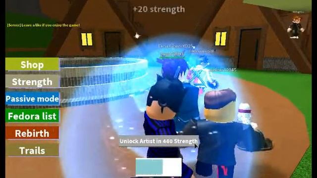 Roblox - Fedora lifting simulator - Ep 1
