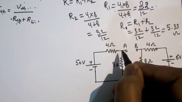 Easy Stepwise Solve Ckt. Dig. By Thevenin's Theorem......