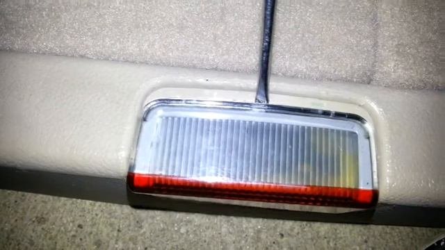 Audi A4 B6 - Removing Lamp On Trunk Door