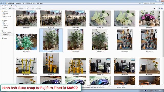 TEST Quay Video Và Chụp Hình Trên Máy Ảnh Fujifilm FinePix S8600