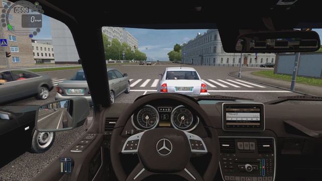 Mercedes-Benz G 63 AMG 6x6 - City Car Driving [Realistic Driving with Logitech G29]