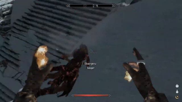 The Elder Scrolls V: Skyrim (SLMP-GR), Часть #13 - Ветреный пик.