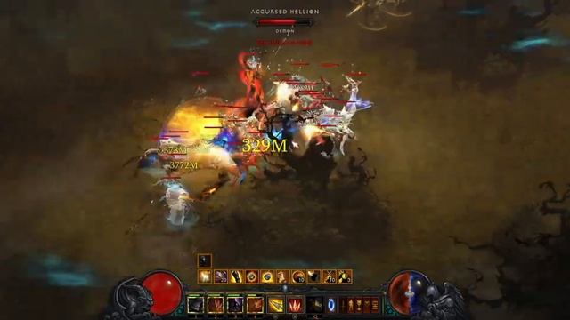 Diablo3 - Season 28 - Rank 1 EU GoD Demon Hunter  Gears of Dreadlands  - GR 148 14.50 min