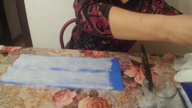 Делаем ватное кружевное полотно с помощью ковриков для айсинга.